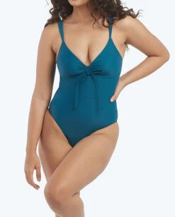 The Cinched One-Piece - Seaweed -Deals US Tropic Bikini Store 1 ModelFront 3e299d43 9a2c 40c7 9eab 514417ebffae