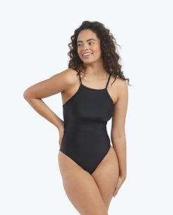 The High Neck One-Piece - Sea Urchin