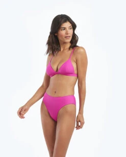 The Triangle Bikini Top - Hibiscus