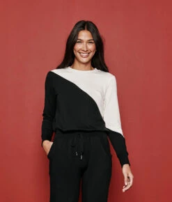 The Softest French Terry Pullover - Sea Urchin & White Sand -Deals US Tropic Bikini Store 1 ModelFront e808b5bb 7a3f 419f abb2 b47f9f1f8da7