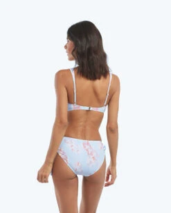 The Cinched Bikini Bottom - Summer Breeze Floral -Deals US Tropic Bikini Store 2 ModelBack dd15a06d fd2f 4bb6 a3c1 581c001909b6