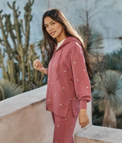 The Softest French Terry Puff-Sleeve Hoodie - Faded Rose Floral Stitch 7 The Softest French Terry Puff-Sleeve Hoodie - Faded Rose Floral Stitch -Deals US Tropic Bikini Store 3 ModelBack 6a810891 8cc0 4e31 8f6d 3e62a9daf0b1