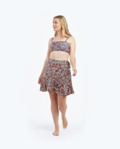 The Short Beach To Brunch Wrap Skirt - Multicolor Leopard -Deals US Tropic Bikini Store 3 ModelDetailFront 4a78fa93 8cf9 4064 81c3 586b4761a4a5