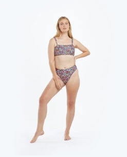 The Limited-Edition High Leg Mid Rise Bikini Bottom - Multicolor Leopard -Deals US Tropic Bikini Store 3 ModelDetailFront 52d0277a c7e6 4957 98d9 22de4d1a2b08