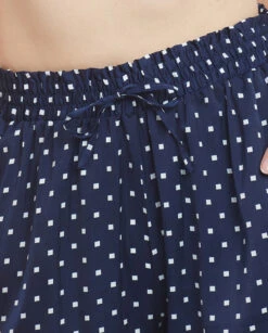 The Palazzo Pant With Ties - Square Dot In Deep Sea & White Sand -Deals US Tropic Bikini Store 3 ModelDetailFront ad66fca9 83b0 41b8 910e b76516cdb127