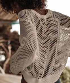 The Fishnet Crewneck Cover-Up - Natural -Deals US Tropic Bikini Store 3 ModelFullBody 5d3a1343 00ec 4e2f 828c 283898bf278a