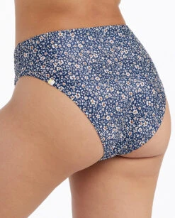 The Limited-Edition High Leg Mid Rise Bikini Bottom - In Bloom In Deep Sea -Deals US Tropic Bikini Store 4 ModelDetailBack dba0e0ef a157 4ddd 9295 dfb050b519dc