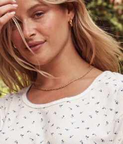 The Pointelle Pajama Shorts Set - Dream Blossom In White Sand & Sky -Deals US Tropic Bikini Store 4 ModelDetail 7bbd38b5 4948 41c9 a059 33a03d29d164