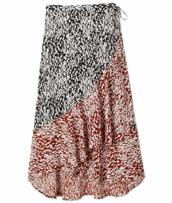 The Silky Luxe Beach To Brunch Wrap Skirt - Watercolor Dot In Sea Urchin & White Sand -Deals US Tropic Bikini Store 4 ProductImage b33aa4a2 a4e0 47c2 871a 71d6fac85e51