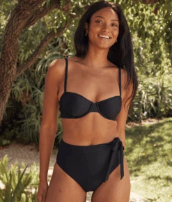 The Side-Tie High Leg High Rise Bottoms - Sea Urchin -Deals US Tropic Bikini Store 5 ExtraProductShot 66381d26 7f04 46f5 b41b 9b3cc3cbade9