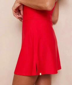 The Classic Pool Skirt - Lava -Deals US Tropic Bikini Store ClassicPoolSkirt LavaDetail