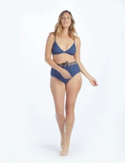 The Triangle Bikini Top - Gingham In Blue Mountain & Toffee -Deals US Tropic Bikini Store ExtraProductShot3 1 f73ea341 d339 4f43 8680 4ad22845d930