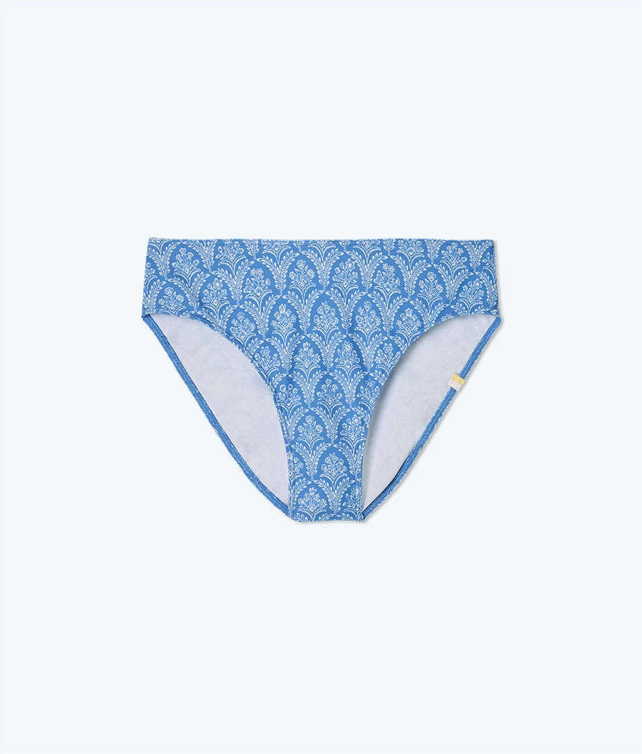 The Limited-Edition High Leg Mid Rise Bikini Bottom - Porto Paradise 2 The Limited-Edition High Leg Mid Rise Bikini Bottom - Porto Paradise - Image 2