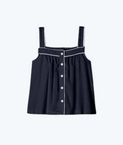 The Towel Terry Button-Front Tank - Midnight -Deals US Tropic Bikini Store FlatLay4 7b1ecbb1 0758 4003 a8ef a712df5f039c