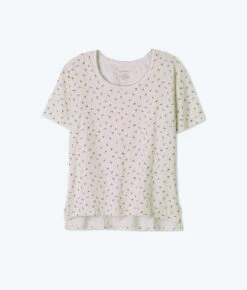 The Pointelle Pajama Shorts Set - Dream Blossom In White Sand & Sky -Deals US Tropic Bikini Store FlatLay6 1d8a87c8 f710 4a77 853f 576adce3aa6a