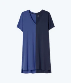 The Luxe Pima V-Neck Mini Dress - Indigo & Midnight 7 The Luxe Pima V-Neck Mini Dress - Indigo & Midnight -Deals US Tropic Bikini Store FlatLay 0e8ee0c5 bd00 4630 a10c 311202d170bc