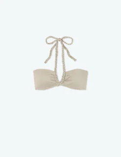 The Braided Bandeau Bikini Top - Limestone -Deals US Tropic Bikini Store FlatLay fb2f77a6 853f 43b1 bb5a f186f80f18ad