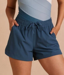The High Tide Swim Shorts - Bay 6 The High Tide Swim Shorts - Bay -Deals US Tropic Bikini Store PDP HighTIdeSwimShort Bay Front Detail