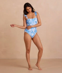 The Ruffle Oasis - Bali Breeze -Deals US Tropic Bikini Store PDP Ruffle Oasis BaliBreeze Front Full
