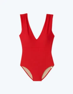 The Ruched Backflip - Lava -Deals US Tropic Bikini Store RuchedBackflip Lavs