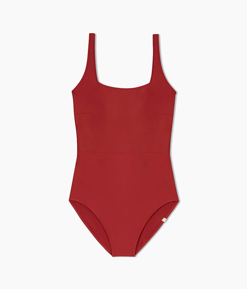 The Seaway Square Neck One-Piece - Sedona 4 The Seaway Square Neck One-Piece - Sedona - Image 4