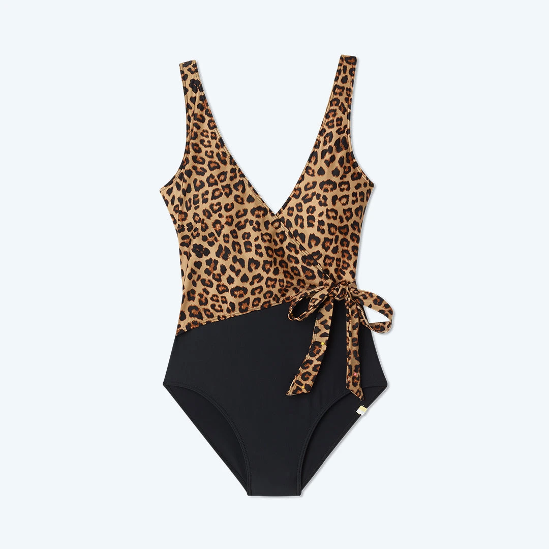 The Perfect Wrap One-Piece - Leopard 4 The Perfect Wrap One-Piece - Leopard - Image 4